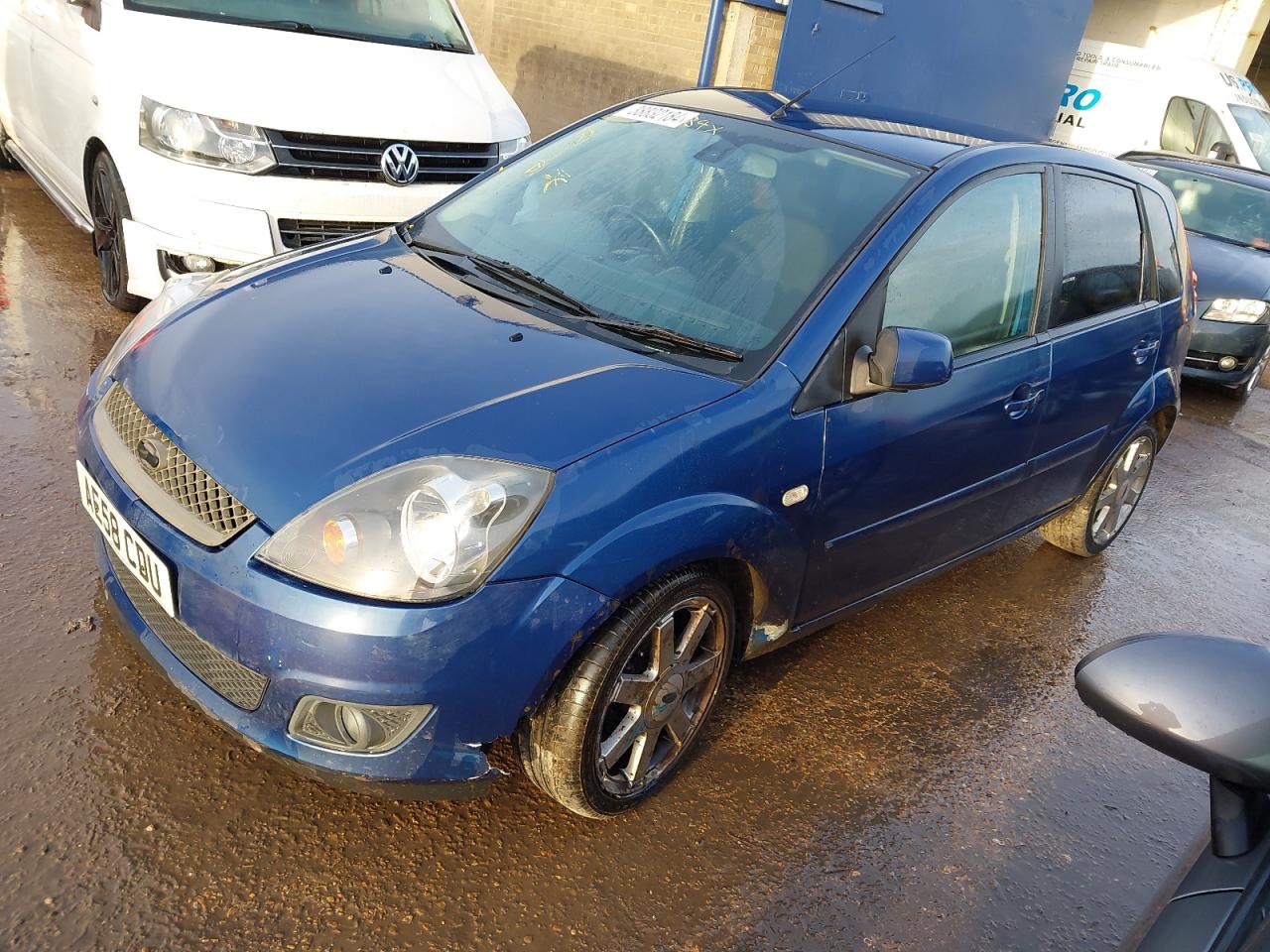 FORD FIESTA ZET 2008. Lot# 38832184. VIN WF0HXXWPJH8D11643. Photo 1